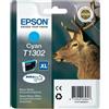 EPSON CARTUCCIA EPSON ORIGINALE CIANO T1302 SERIE CERVO - EPSON - C13T13024012