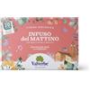 Valverbe Tisane Infuso del Mattino Biologico 20 Filtri - Pacco da 6 - 180 g
