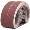 FEIHU Nastri abrasivi in allumina,50 x 686 mm Nastro Abrasivo,40/80/120/180/320,ciascuno 3 nastri in carta vetrata,per levigatrice a nastro,15 pezzi