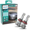 Philips Ultinon Pro5100 LED lampadina fari auto (H8/H11/H16), +160%, 5.800K, set di 2
