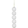 TERZANI lampada a sospensione ABACUS 5 sfere dimmer DALI - 0V01SE8BFP15D