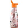 Cool Bottles - Borraccia Termica per Bambini - 260 ml - Panda Gang - Bottiglia Acqua Acciaio Inox - Bevande Fredde 36 Ore e Calde 18 Ore - Rifiniture con Disegno in Rilievo - Senza BPA