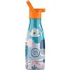 Cool Bottles - Borraccia Termica per Bambini - 260 ml - Sea World - Bottiglia Acqua Acciaio Inox - Bevande Fredde 36 Ore e Calde 18 Ore - Rifiniture con Disegno in Rilievo - Senza BPA