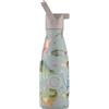 Cool Bottles - Borraccia Termica per Bambini - 260 ml - Dinos Planet - Bottiglia Acqua Acciaio Inox - Bevande Fredde 36 Ore e Calde 18 Ore - Rifiniture con Disegno in Rilievo - Senza BPA