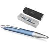 Parker - Penna a sfera Twist IM Premium, penna stilografica, con confezione  regalo, inchiostro blu, elegante, personalizzabile con incisione (S.E.