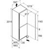 Liebherr CNd 5703 Frigorifero Combinato 371 L No Frost Classe D Bianco