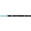 Tombow - ABT Dual Brush | Pennarello acquerellabile a doppia punta per disegni professionali, lettering, manica, schizzi e acquerello - Colore Aqua 401