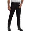 ISACCO PANTALONE YALE JERSEY MILANO NERO 96% POLYESTER 4% SPANDEX ISACCO 064591