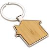 Portachiavi casetta legno e metallo personalizzabile Home Wood personalizzate o neutre