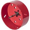 wolfcraft Sega a tazza BIM I 5496000 I Per materiali per costruzioni a secco, legno, plastica e metalli, profondità di taglio 40 mm
