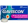 RECKITT BENCKISER H.(IT.) SpA Gaviscon 24 Compresse Menta - 500mg + 267mg Contro Bruciore Di Stomaco E Trattamento Del Reflusso Gastroesofageo