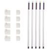 Kit Connettori foro Laterale e Tappi per Neon FLEX 10x10