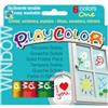 Instant Tempera solida in stick Playcolor - 10gr - colori per vetro - colori assortiti - Instant - astuccio da 6 stick (unità vendita 1 pz.)