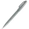 PENTEL Pennarello Brush Sign Pen - grigio - Pentel (unità vendita 1 pz.)