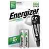 Energizer Pila AAA Extreme - ricaricabili - Energizer - blister 2 pezzi (unità vendita 1 pz.)