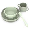 Suavinex Set Svezzamento Silicone Suavinex Colour Essence Verde