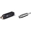 Alto Professional Bluetooth Total 2 - Ricevitore stereo Bluetooth ricaricabile con presa XLR per mixer, sistemi audio e PA attivi & Goobay 27451 Adattatore XLR