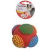 Camon Palla multicolor in latex con squeaker - Diametro 12cm.
