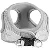 Hip Doggie HD-6EZMGY-XL Sport Mesh Gray Ez Reflective Harness Vest, XL