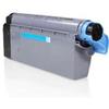 OKI Toner compatibile con Oki 45396303 - ciano - 6000 pagine