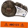 Brady Nastro in Vinile per Stampanti ii Etichette M211 e M210 - Etichette Industriali Adesive- Nero su arancione (19.05mm x 6.40m) - M21-750-595-OR