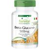 Fairvital | Beta glucano 500mg - per 15 giorni - VEGAN - alto dosaggio - 90 capsule - standardizzato al 70% polisaccaridi da avena