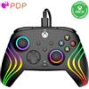 PDP AFTERGLOW XBX WAVE WIRED Controller BLACK for Xbox Series X|S, Xbox One, Officially Licensed