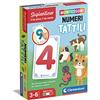Clementoni Sapientino Montessori - Numeri Tattili, Gioco Educativo Bambini 3-6 Anni, Flashcards Sensoriali, Impara a Contare e Riconoscere i Numeri, Made in Italy, Lingua Italiana, 16436