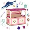 Glitter Girls - Tutti gli Asparkle Acres - Set da gioco per bambole e cavalli giocattolo da 36 cm - Stalla per cavalli e accessori - Cibo per giocare, strumenti per la toelettatura - 3 anni +