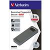 Verbatim SSD esterno 1TB Fingerprint secure Verbatim SSD USB 3.2 Gen 1 USB-C 2,5 [53657]