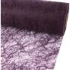 450528 Sizoflor ®, Runner da tavola Originale, 25 m, 20 cm, Colore: Melanzana
