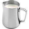 Weis bricco per Latte da 200 ml, in Acciaio Inox, Argento, 6 x 6 x 7 cm