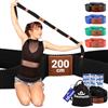 Seatwith Cinghie per Yoga - Fascia per Stretching - Borsa per il Trasporto + Istruzioni PDF per Ancoraggio alla Porta e Allenamento - Per fitness, Pilates e Fisioterapia