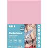 Apli - Cartoncini Colorati Set da 50 Pezzi, A4, Rosa