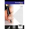 Kangaro - Bloc-notes formato A5, a quadretti, 5 mm, 60 g, 100 fogli Confezione da 5 pezzi.