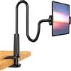LSUO BAOFU Phone stand holder,phone stand for bed,supporto a collo oca da scrivania per cellulare/smartphone/iphone series/samsung/google pixel e altri, lunghezza complessiva 28.7 pollici