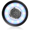Teguangmei Luci per Tettuccio Auto LED Plafoniera Senza Fili USB Ricaricabile Lampada da Parete per Vano di Carico per Camion/Barca/Armadio Camera da Letto/Luce da Campeggio(Giallo Caldo-Blu Ghiaccio)