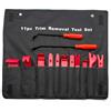 BeiLan Strumento di Rimozione Auto, 13 Pezzi Auto Kit Utensile di Smontaggio per Auto Porta Pannello, Cruscotto, Radio, Auto Trim Rimozione Installer, Riparazione Pry Strumento Attrezzi con Custodia