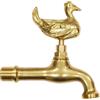 BOUTTE Boutté 2158155 405C - Rubinetto da giardino, impugnatura a forma di anatra, 15 x 21 mm, raccordo 20 x 27 mm