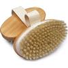 Firschoie 2 Pezzi Spazzola per il corpo, Spazzola da massaggio, Spazzola per Pelle per rimuovere pelle morta, Usato per migliorare circolazione sanguigna, regolare funzione linfatica contro cellulite