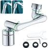 KellDis Prolunga Aeratore Rompigetto Rubinetto One Pcs di Prolunga Multifunzionale Girevole a 1440 Gradi,2 Modalità Acqua Regolabile, Applica a Rubinetti Filettati M20 M22 M24 per Cucina e Bagno