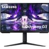 Samsung Monitor Led 24 Samsung Gaming odyssey G3 24 Full HD 250 cd/m2 1ms Nero [LS24AG300NRXEN]