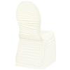 RCZ Decor 4414us Coprisedia in spandex increspato - Avorio | 1 Pc