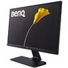 BenQ GW2475H - Monitor da 23,8 FullHD (1920 x 1080, IPS, 5 ms, 60 Hz, 2 x HDMI, VGA, VESA, Flicker-free, Low Blue Light, antiriflesso) - Colore nero