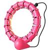 Cretee Non cadrà Hula Hoop Lavoratore a Vita Calda Regolabile per Adulti Hula Hoop (Vita 55-125 cm)