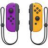 Nintendo Joy-Con Nero, Arancione, Viola Bluetooth Gamepad Analogico/Di