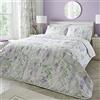 Dreams & Drapes Design - Copriletto trapuntato con glicine, 200 x 230 cm, colore: lilla