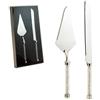 DRW Set coltello e pala per torta, coltello 32 cm