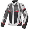 Clover giubbotto donna Airjet-5 - Rosso Grigio Nero
