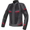 Clover giubbotto donna Airjet-5 - Grigio scuro Rosso Nero